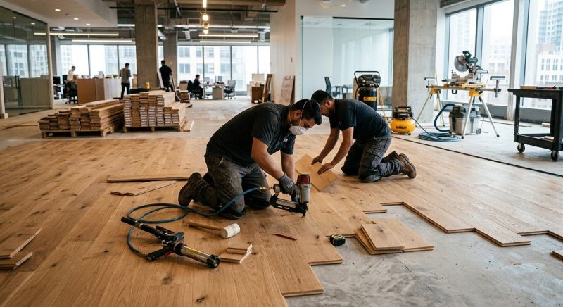 Commercial Hardwood Service in Hunterdon County, NJ