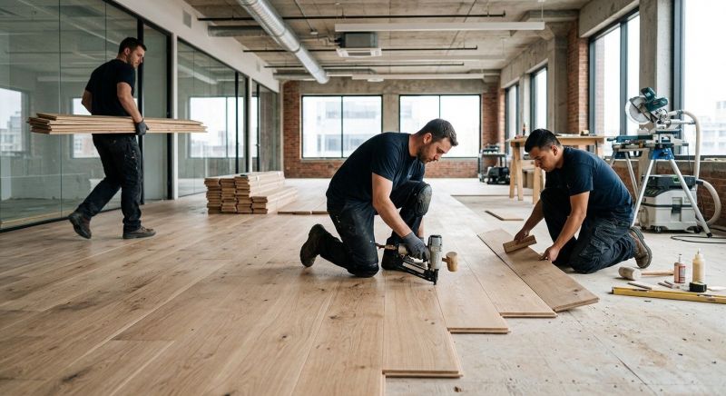 Commercial Hardwood Service in Hunterdon County, NJ