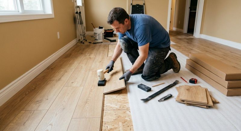 Laminate Floor Installation in Marlboro, NJ