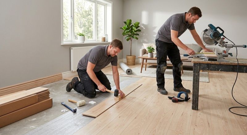 Laminate Floor Installation in Union County, NJ
