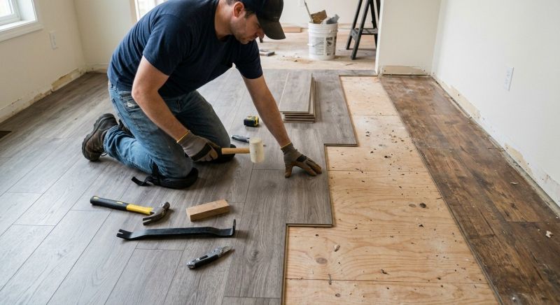 Laminate Floor Replacement in Colts Neck, NJ
