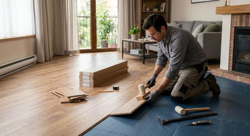 Laminate Floor Replacement in Flemington, NJ