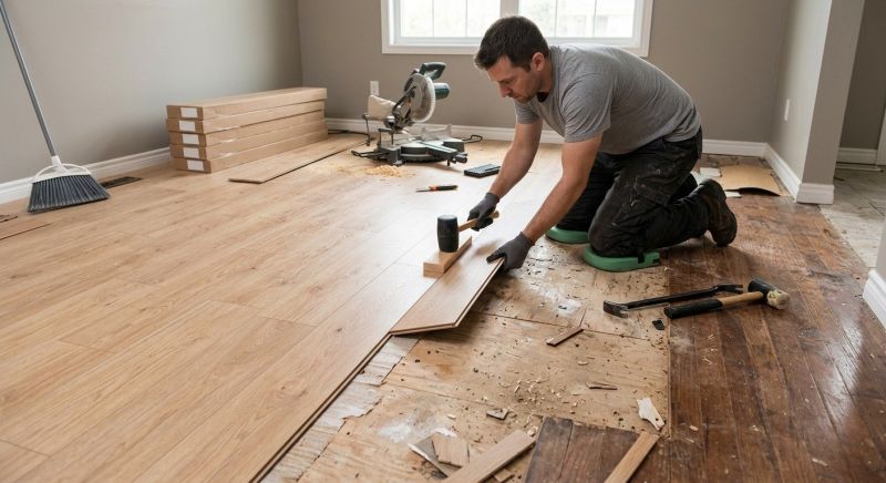 Laminate Floor Replacement in Howell, NJ