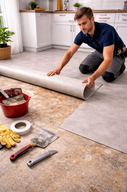 Linoleum Floor Installation in Hopewell, NJ
