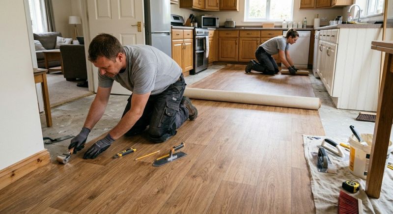 Linoleum Floor Installation in East Brunswick, NJ
