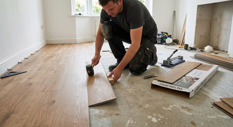 Luxury Vinyl Tile Installation in Howell, NJ