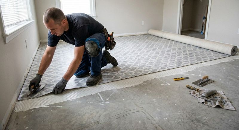 Sheet Flooring Installation in Middlesex, NJ