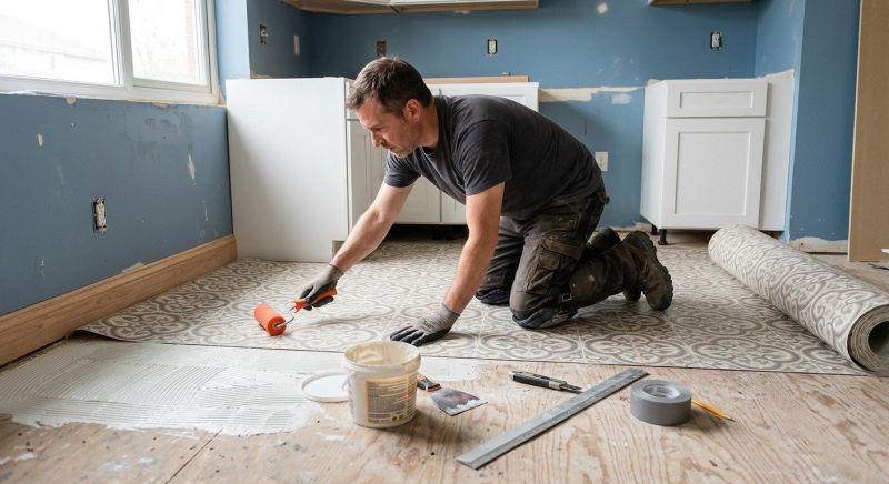 Sheet Flooring Installation in Warren, NJ