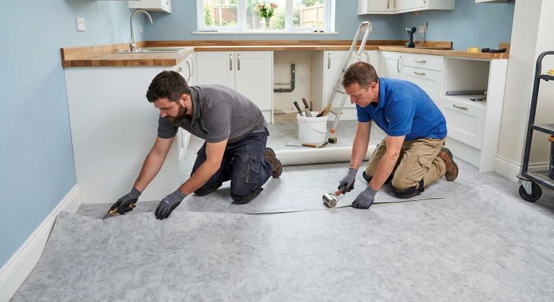 Sheet Linoleum Installation in East Brunswick, NJ