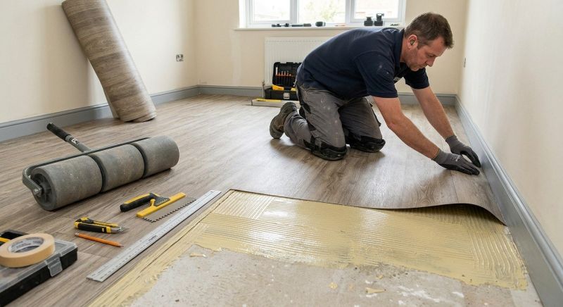 Sheet Vinyl Installation in Holmdel, NJ