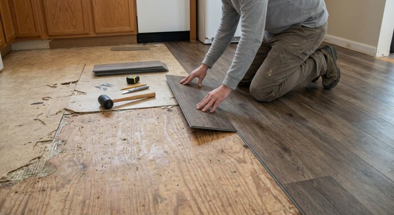 Vinyl Flooring Installation in Monmouth County, NJ