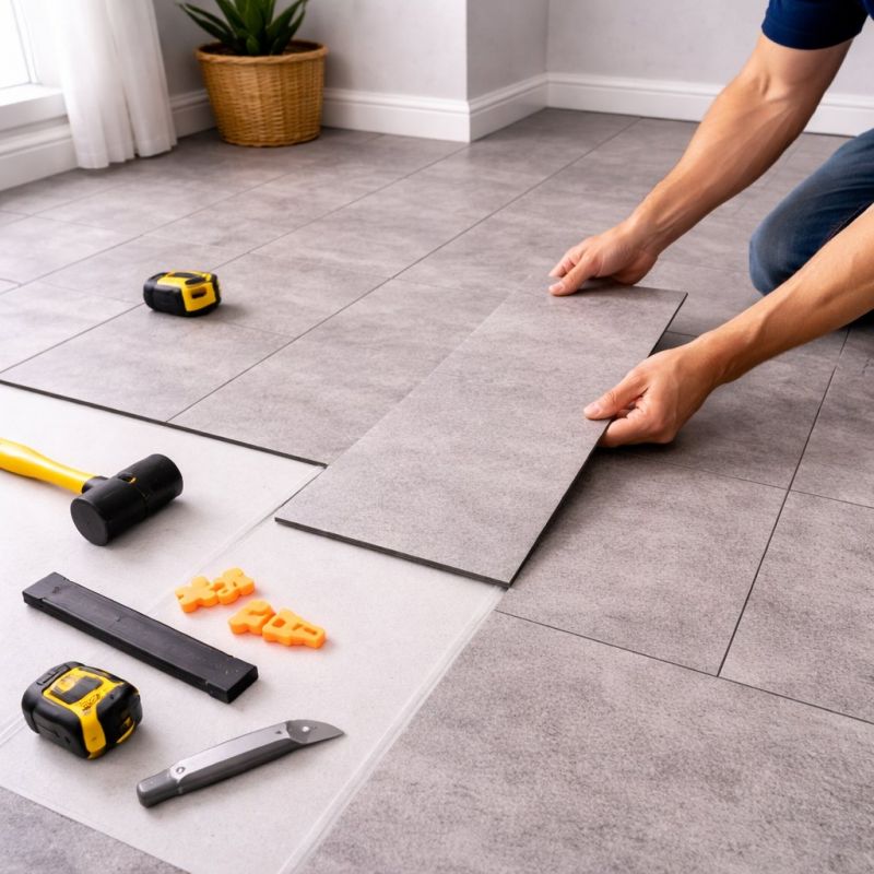Vinyl Tile Installation in East Brunswick, NJ